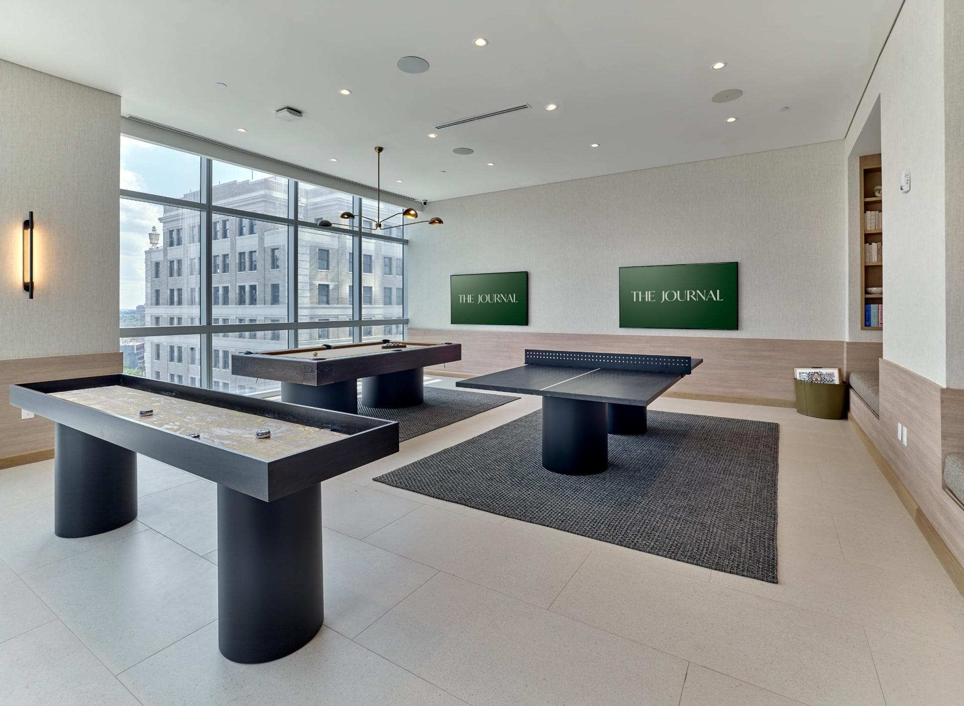 Resident Game Room inside The Journal