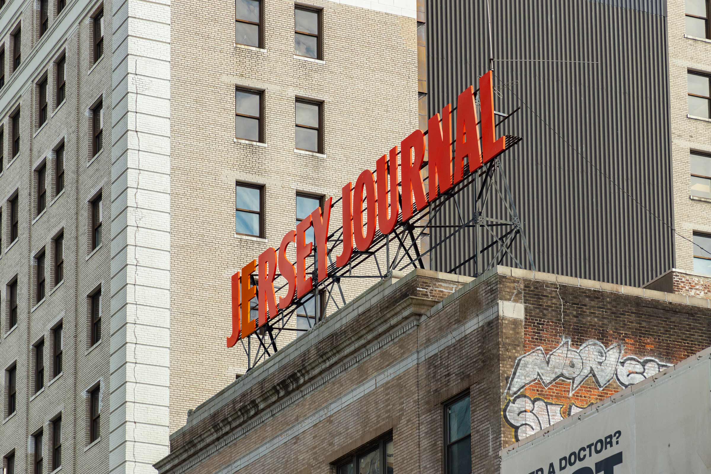 Jersey Journal sign