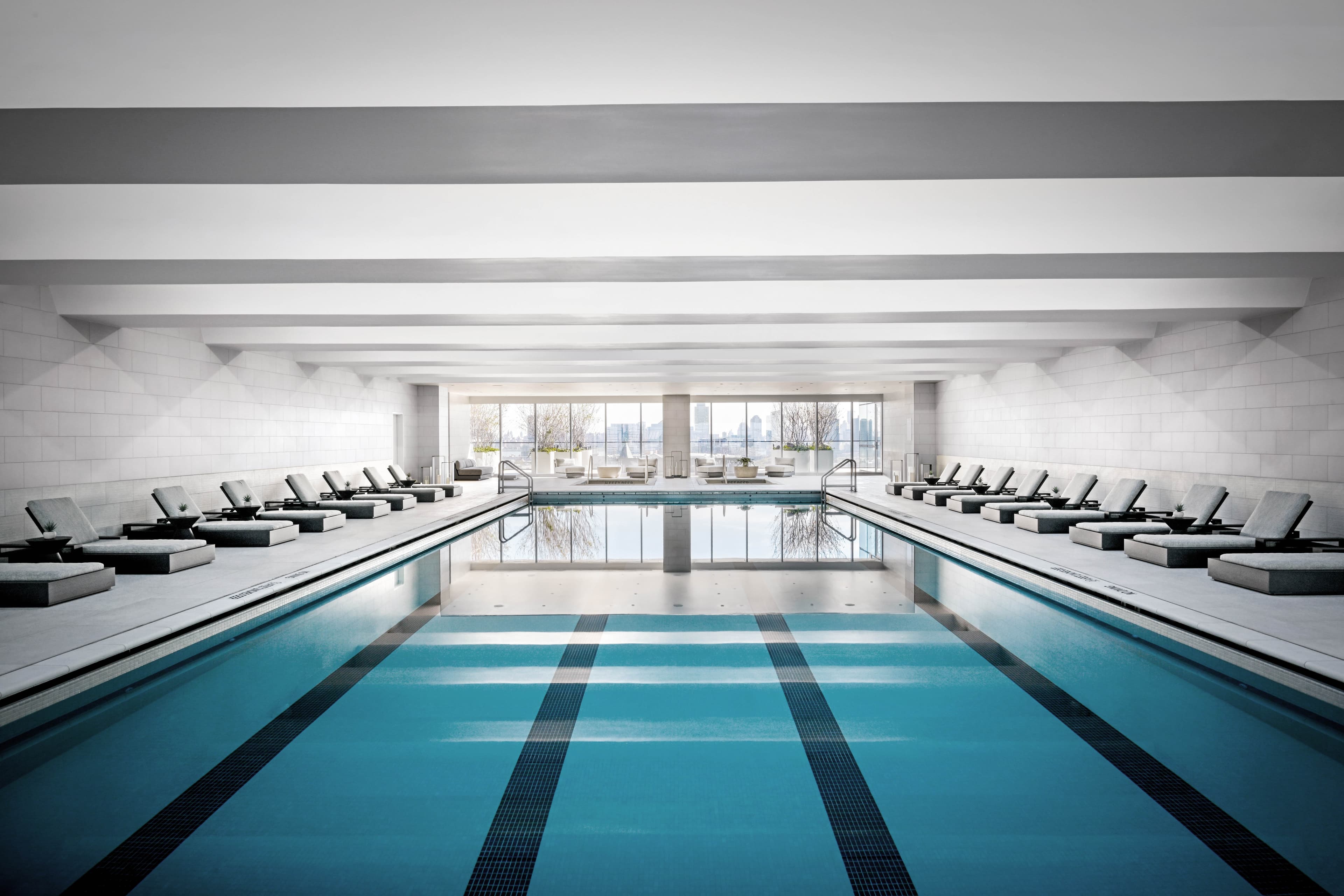 Indoor Pool Area at The Journal