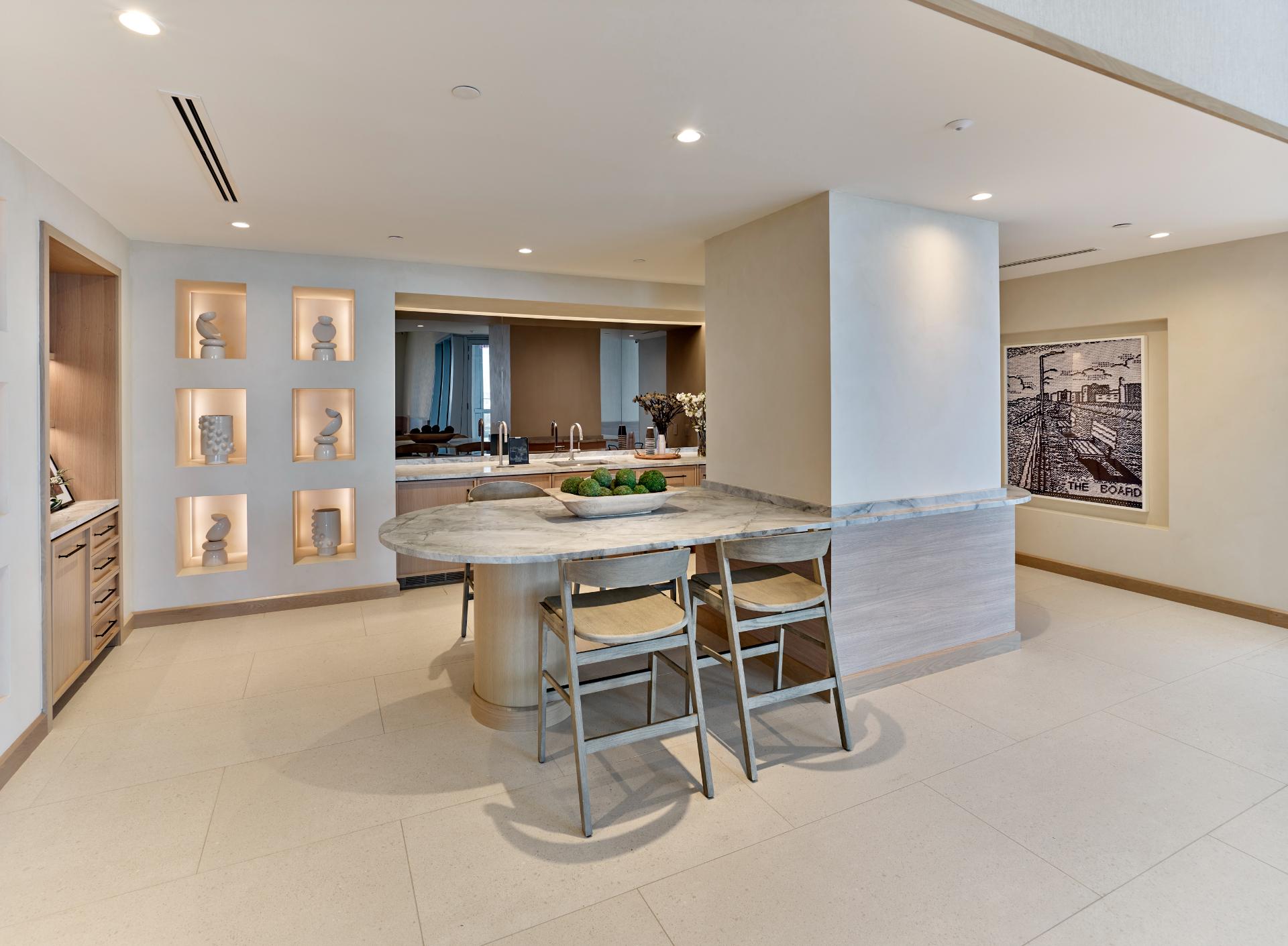 The Journal Party Room Kitchen